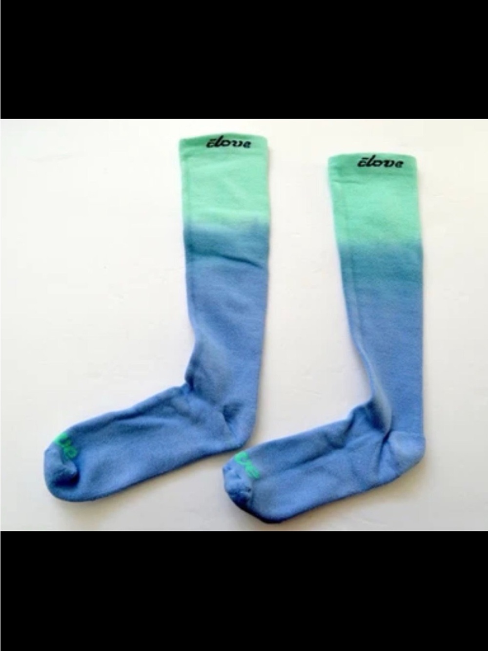 Clove nursing medical grade compression soocks Gradient blue Mint woman m size